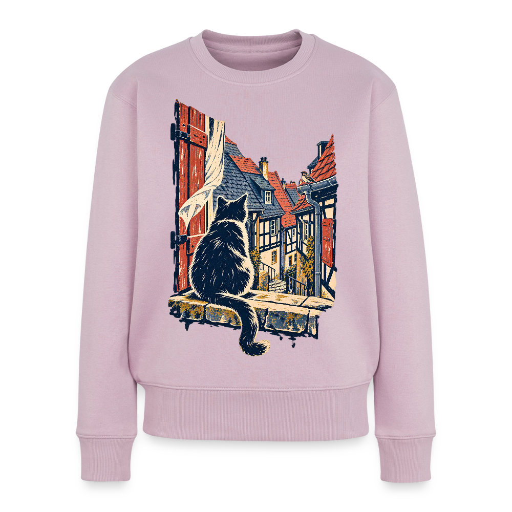 Altstadt-Katze – Frauen Premium Pullover - by Artful Alchemist