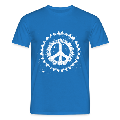 Urban Retro Peace Zeichen - Männer T-Shirt - by Artful Alchemist