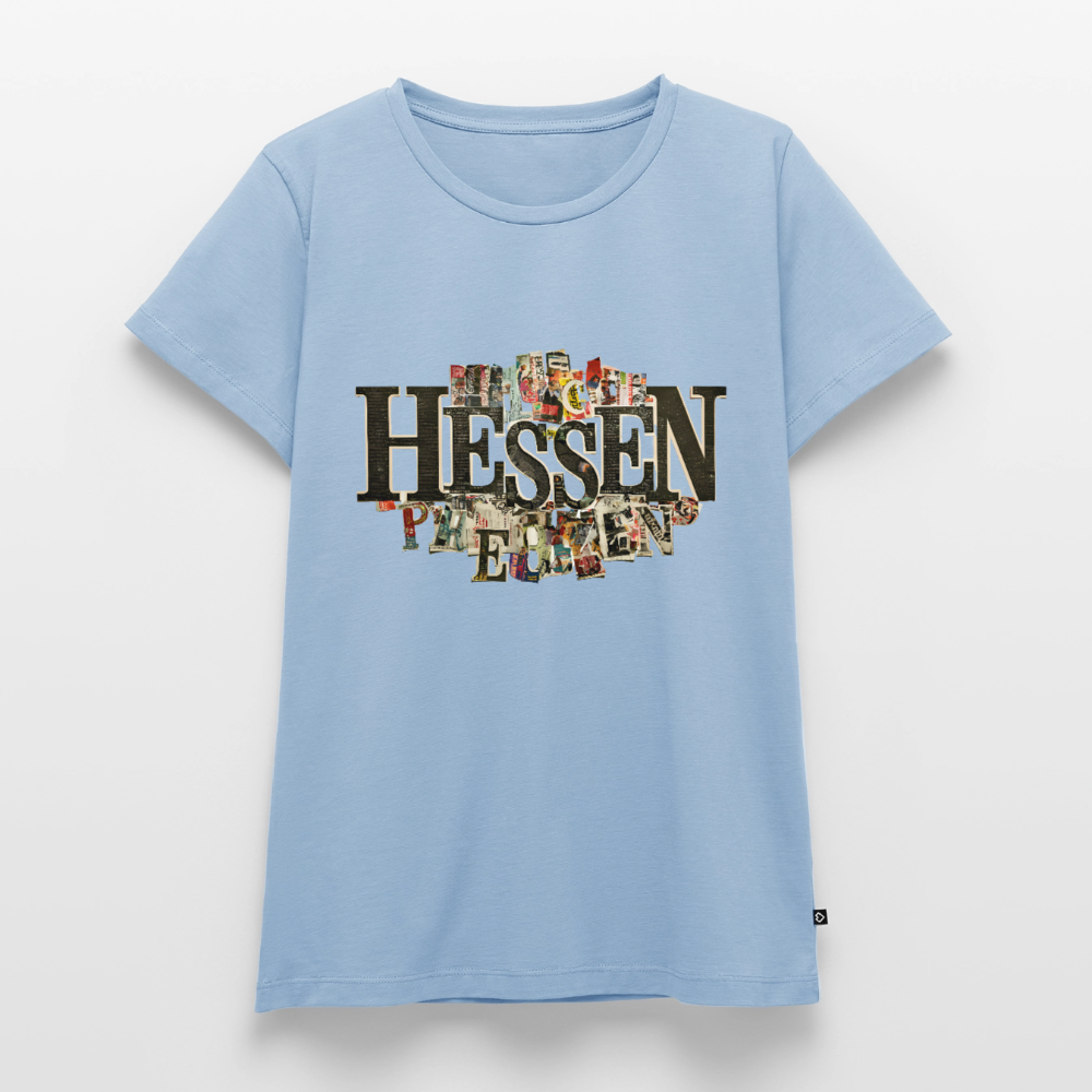 Hessen Collage - Frauen Premium T-Shirt - Hellblau