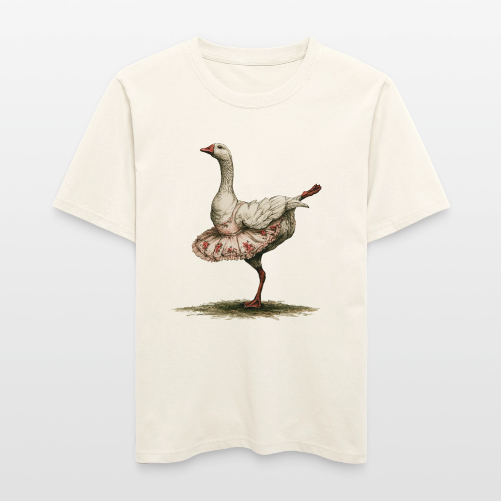 Gänseballerina - RELAXED FIT Unisex Organic T-Shirt - by Artful Alchemist