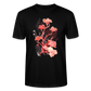 Zarte Korallen Blumen - Stanley/Stella Unisex Bio-T-Shirt CRAFTER - Schwarz