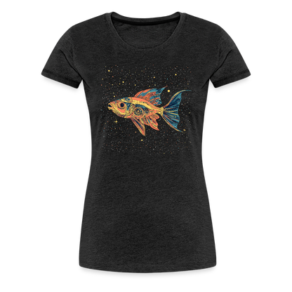 Bunter Meeres Fisch - Frauen Premium T-Shirt - by Artful Alchemist