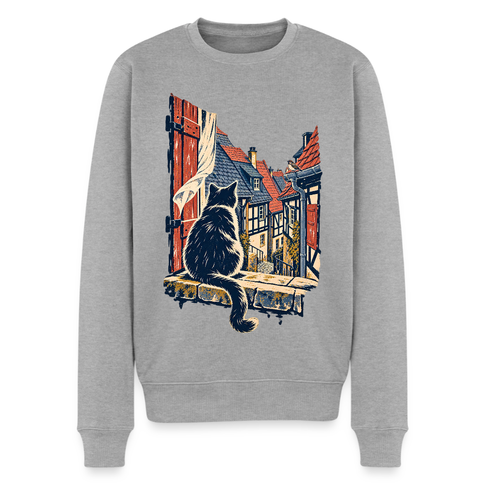 Altstadt-Katze – Männer Premium Pullover - by Artful Alchemist
