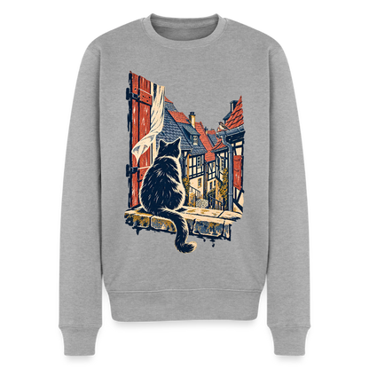 Altstadt-Katze – Männer Premium Pullover - by Artful Alchemist