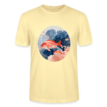 Bunter Meeres Fisch - Stanley/Stella Unisex Bio-T-Shirt CRAFTER - by Artful Alchemist
