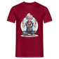 Coole Yoga Oma - Meditation im besten Alter  - Männer T-Shirt - Ziegelrot