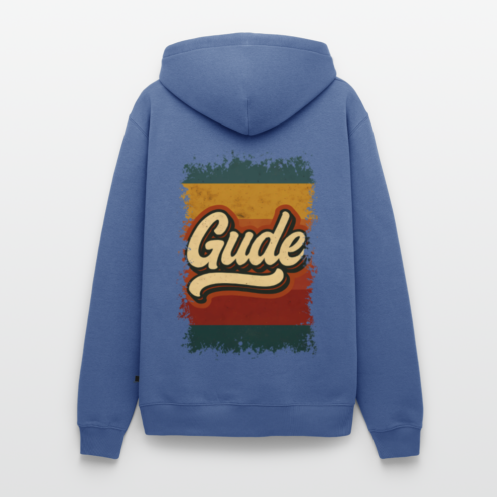 „Gude“ – Retro Look aus Hessen - Männer Premium Hoodie - Taubenblau