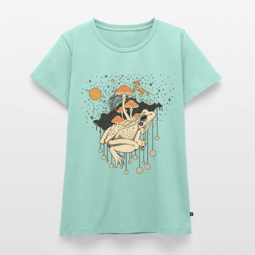 Cosmic Frog - Frauen Premium T-Shirt - by Artful Alchemist