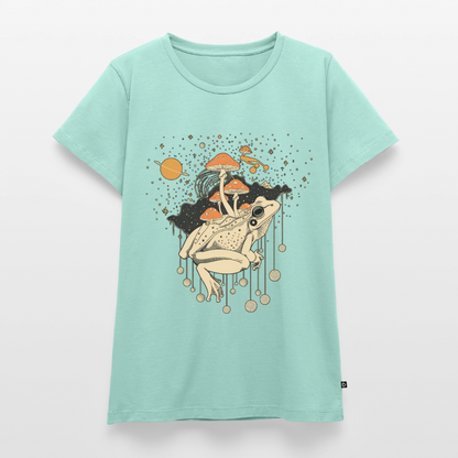 Cosmic Frog - Frauen Premium T-Shirt - by Artful Alchemist