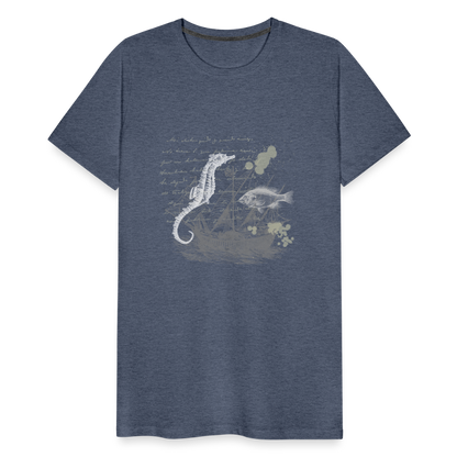 Vintage Steampunk Seepferdchen Motiv - Männer Premium T-Shirts - by Artful Alchemist