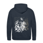 Vintage Steampunk Oktopus Motiv - Männer Premium Hoodie - Navy