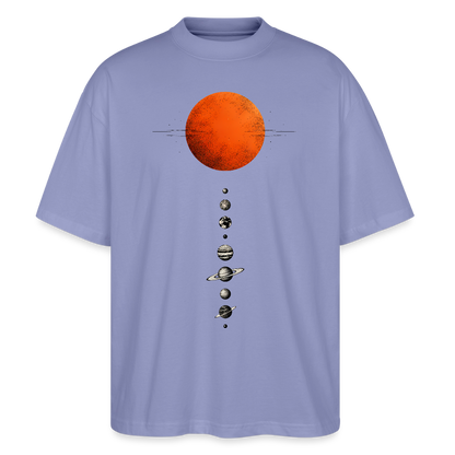Sonnensystem - Oversized Unisex Bio T-Shirt Blaster 2.0 - by Artful Alchemist