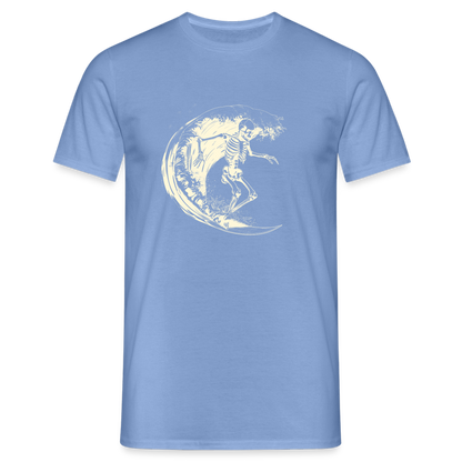 Cooles Surfer Skelett - Männer T-Shirt - by Artful Alchemist