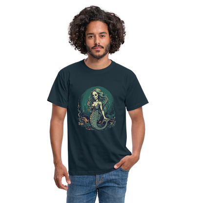 Comic Ghul Zombie Meerjungfrau - Männer T-Shirt - by Artful Alchemist
