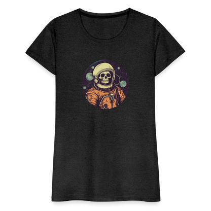 Gruseliges Skelett als Astronaut - Frauen Premium T-Shirt - by Artful Alchemist