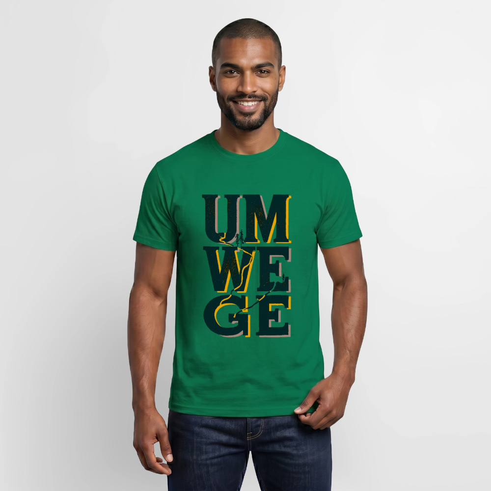 Umwege – Männer T-Shirt - Kelly Green