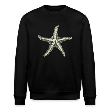 Vintage Seestern Motiv (hellgrün) - Stanley/Stella Unisex Bio-Sweatshirt ROLLER - by Artful Alchemist