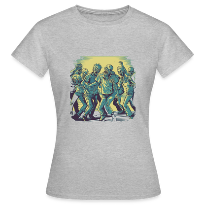 Tanzende Zombies - Gruseliges Zombie Motiv - Frauen T-Shirt - by Artful Alchemist