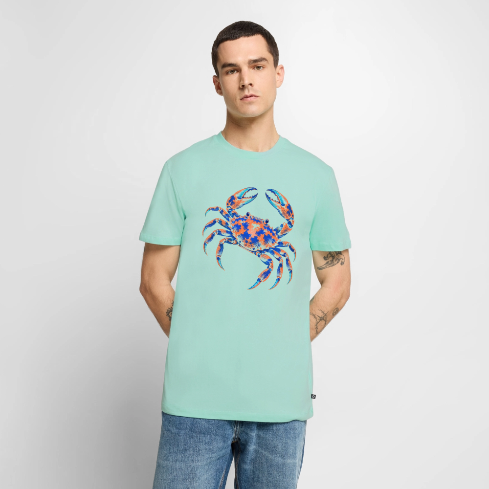 Crab Ink – Männer Premium T-Shirt - Mint 