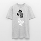 Bembel Ornamente schwarz/weiß - Männer Shirt - Grau meliert