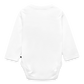 „Gude“ – Retro Look aus Hessen - Baby Bio-Langarm-Body - Weiß