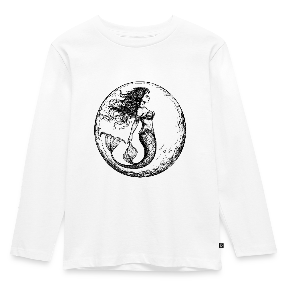 Mystic Mermaid - Kinder Premium Langarmshirt - by Artful Alchemist