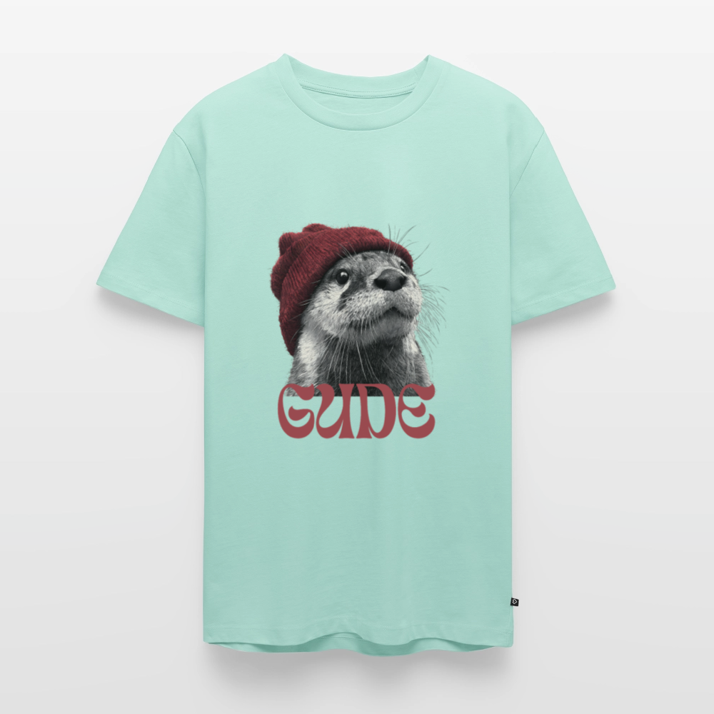 Gude Otter - Männer Premium Bio T-Shirt - Mint 