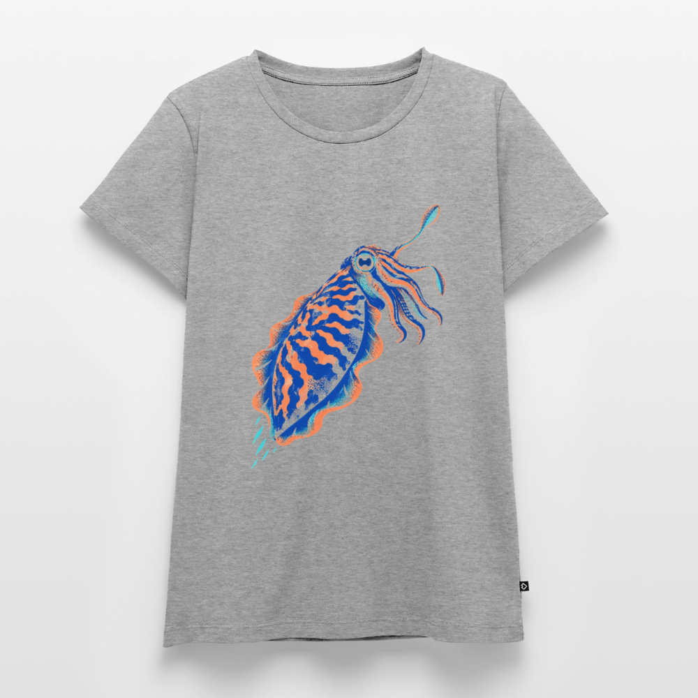 Sepia Ink – Frauen Premium T-Shirt - Grau meliert