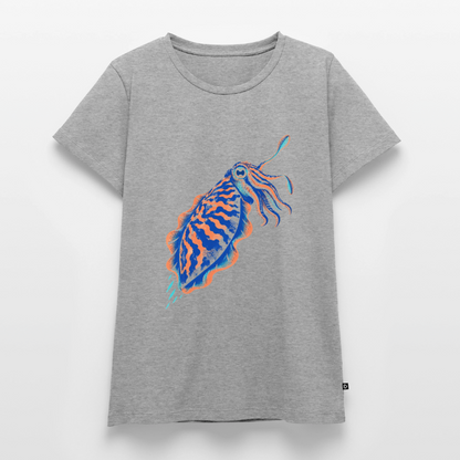 Sepia Ink – Frauen Premium T-Shirt - Grau meliert