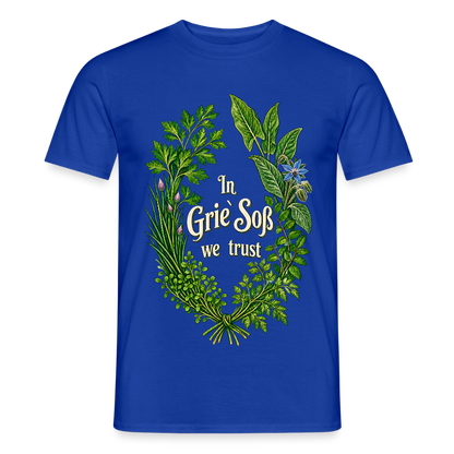 In Grie` Soß we trust - Männer T-Shirt - by Artful Alchemist
