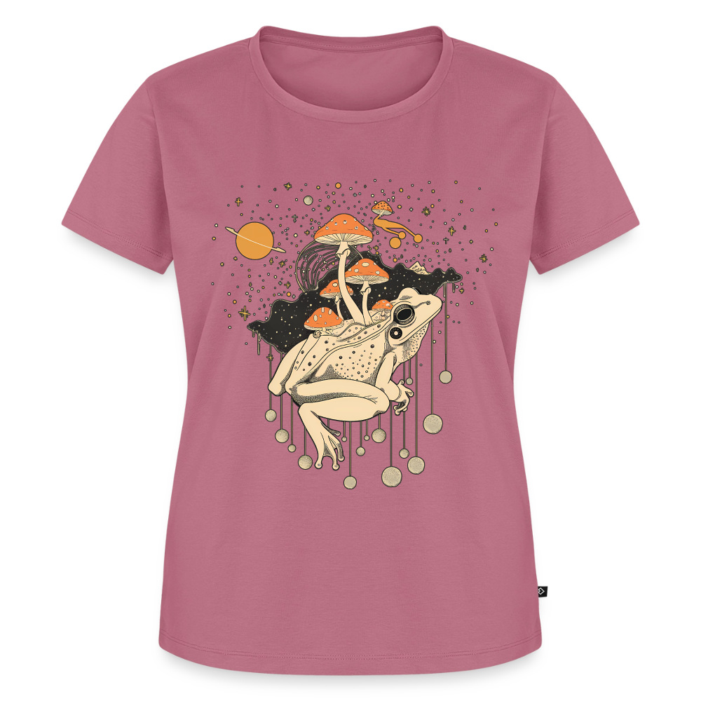 Cosmic Frog - Frauen Premium T-Shirt - by Artful Alchemist