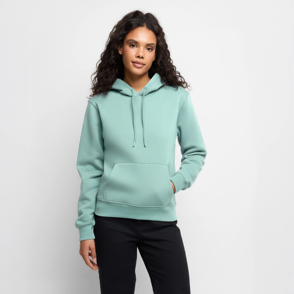 Frankfurt im Herzen - Frauen Premium Hoodie - by Artful Alchemist