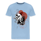 Oktopus Design – Tiefsee trifft Kunst - Männer Premium Bio T-Shirt - Sky