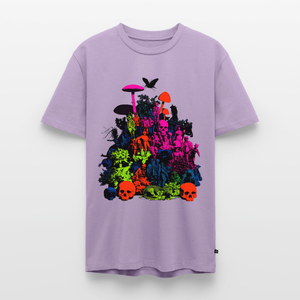 Neon Oddities – Männer Premium T-Shirt - Lavendel