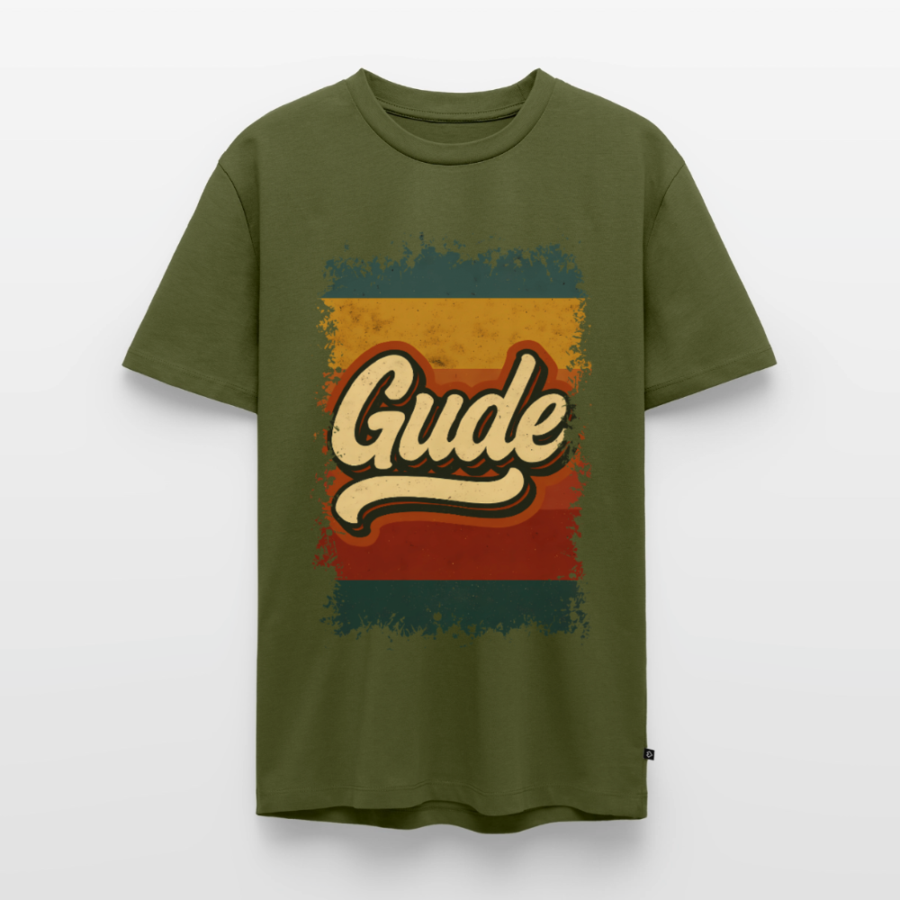 GUDE Shirt - Männer Premium T-Shirt - Khaki
