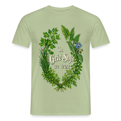 In Grie` Soß we trust - Männer T-Shirt - by Artful Alchemist