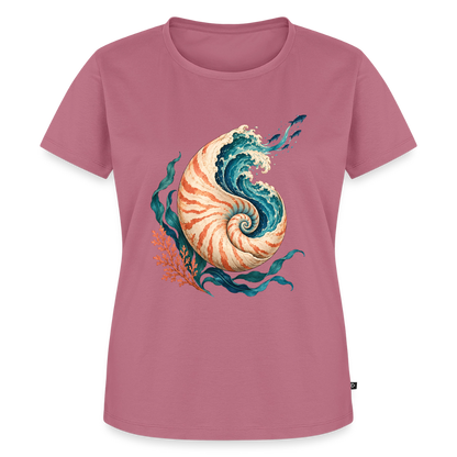 Nautilus Wave – Frauen Premium T-Shirt - Mauve