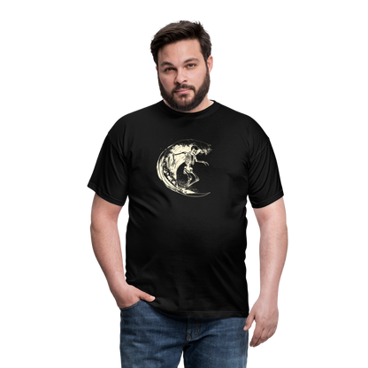Cooles Surfer Skelett - Männer T-Shirt - by Artful Alchemist