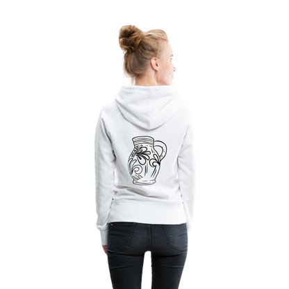 Frankfurter Bembel - Hessisch Mundart - Frauen Premium Hoodie - by Artful Alchemist