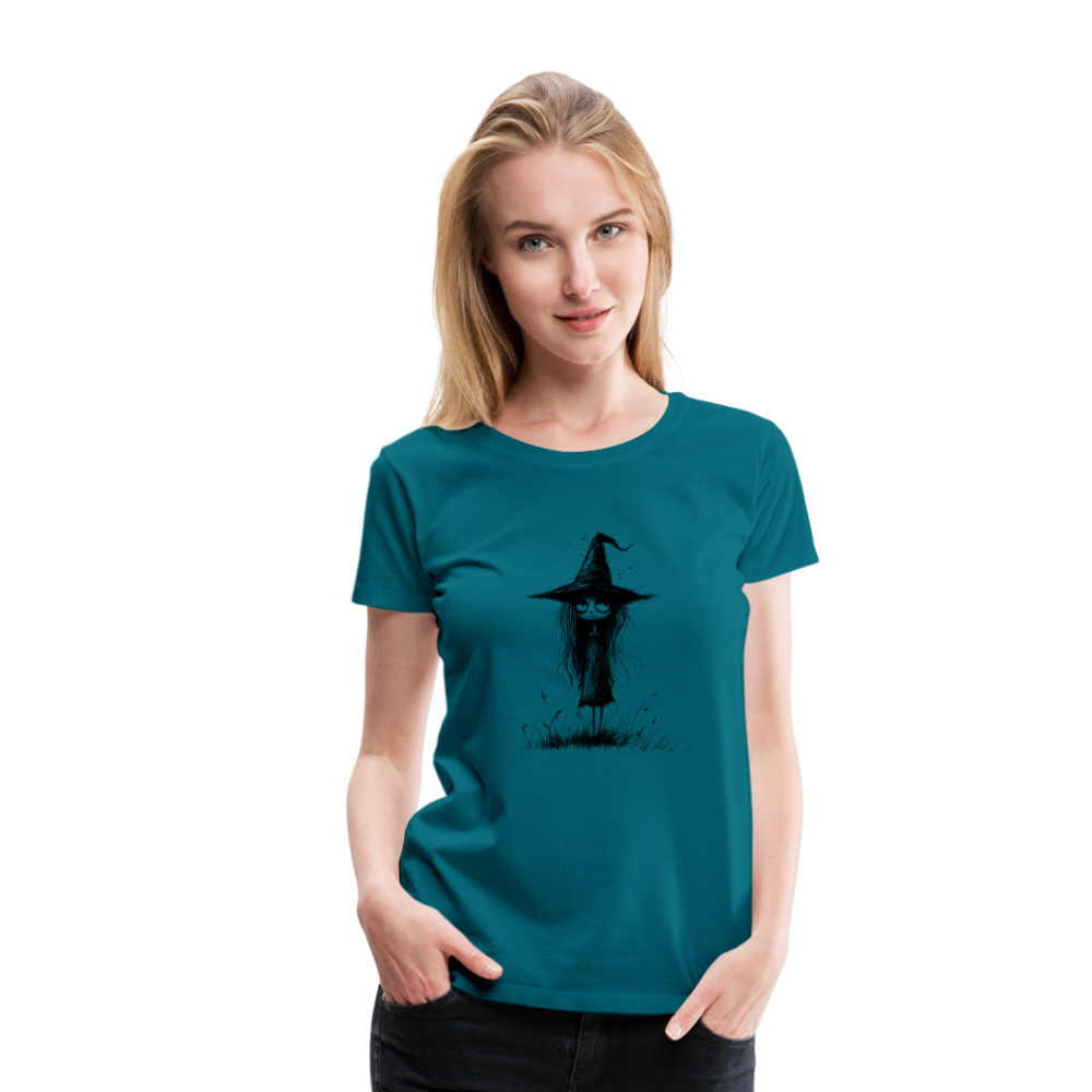 Kleine Hexe - Frauen Premium T-Shirt - Divablau