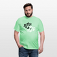 Hessisch Balance - Yin und Yang - Männer Shirt - Mintgrün