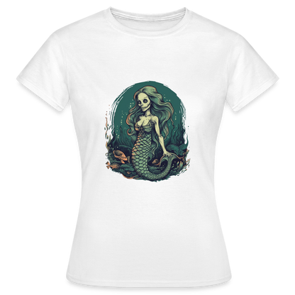 Comic Ghul Zombie Meerjungfrau - Frauen T-Shirt - by Artful Alchemist