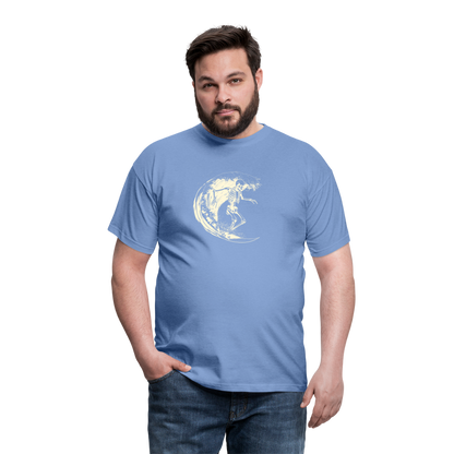Cooles Surfer Skelett - Männer T-Shirt - by Artful Alchemist