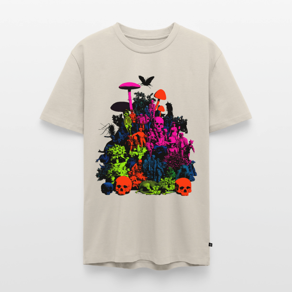 Neon Oddities – Männer Premium T-Shirt - Beige