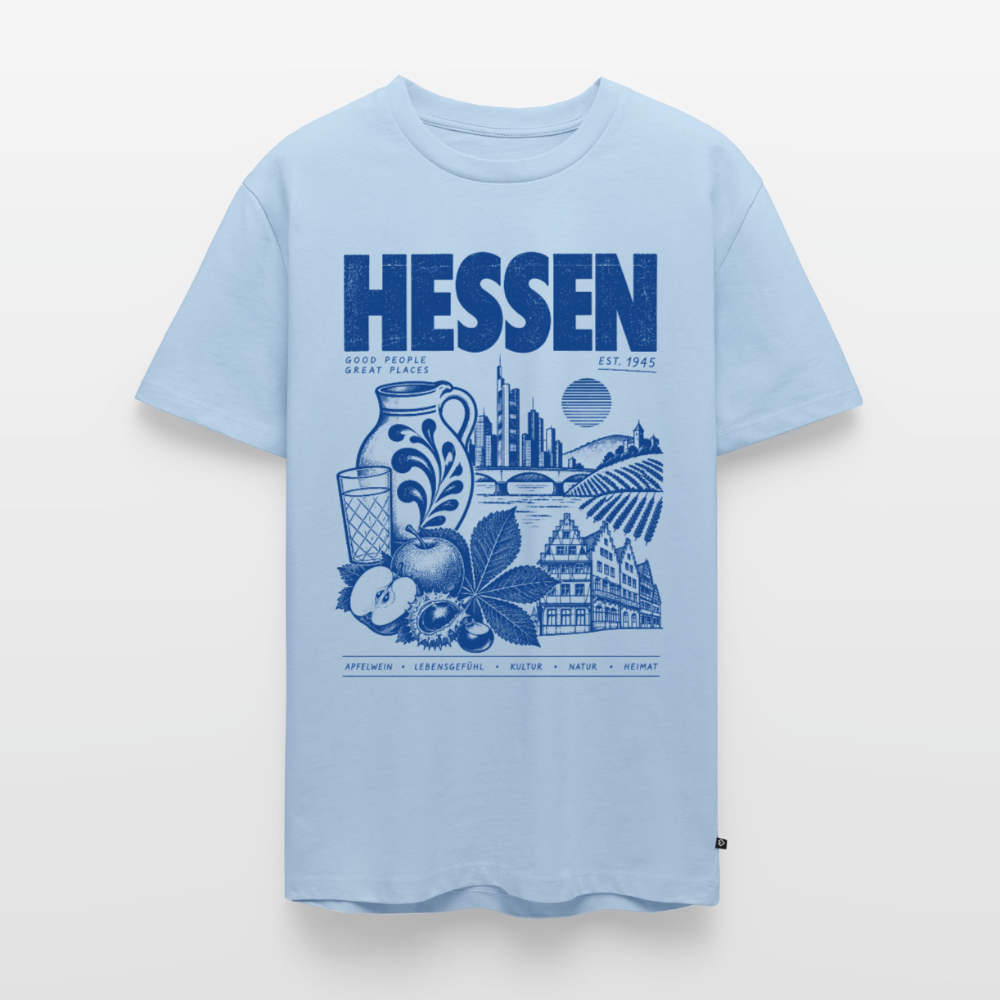Hessen – Männer Premium T-Shirt - Hellblau