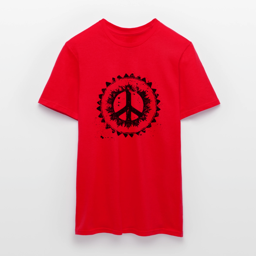 Urban Retro Peace Zeichen - Männer T-Shirt - by Artful Alchemist