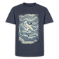 Vintage Hammerhai im japanischen inspirierten Tattoo Stil - Männer Premium T-Shirts - Jeansblau 
