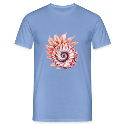 Fedriger Tentakel Nautilus - Goldener Schnitt - Männer T-Shirt - by Artful Alchemist