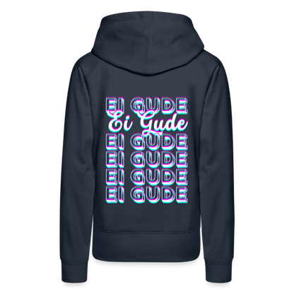 Ei Gude - Hessisch Mundart - Frauen Premium Hoodie - by Artful Alchemist
