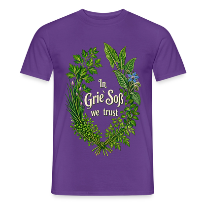 In Grie` Soß we trust - Männer T-Shirt - by Artful Alchemist